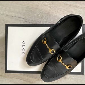 Gucci Black Horsebit Loafers Women’s 37.5